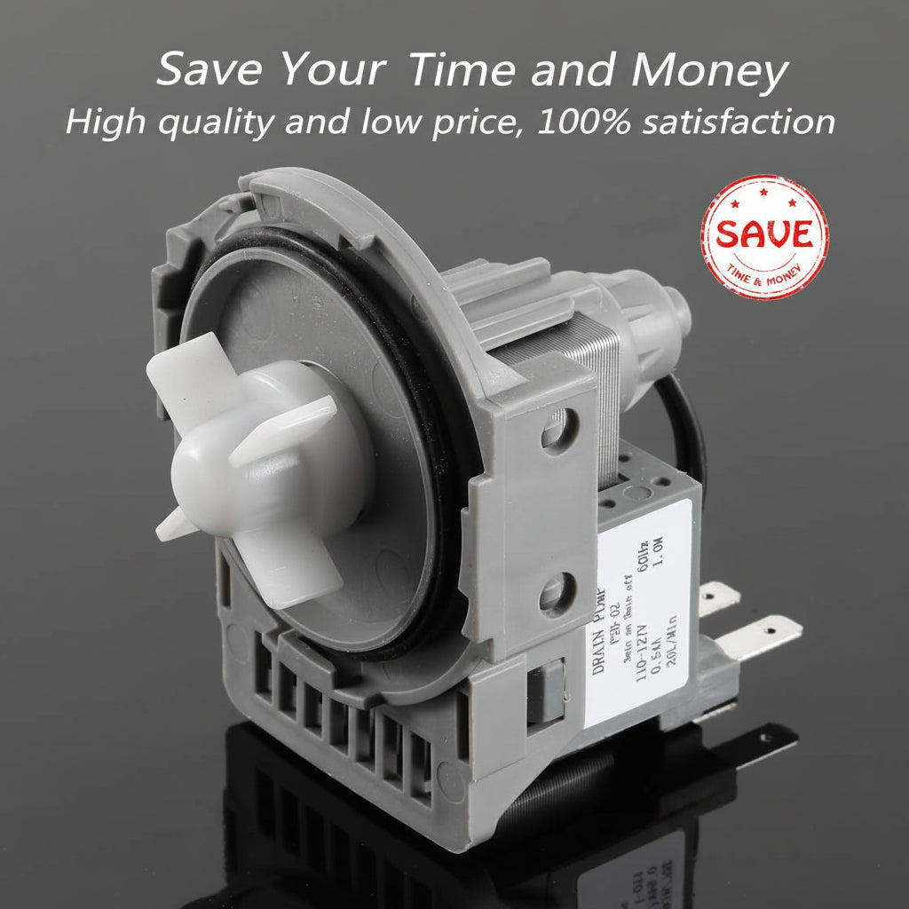 Reyhoar DD31-00005A Dishwasher Drain Pump, Replacement Part for Samsung Dishwashers, Replaces DW0005A, DMT800RHW, DMT400, DMT300, DMR78A, DMR77, DMR57
