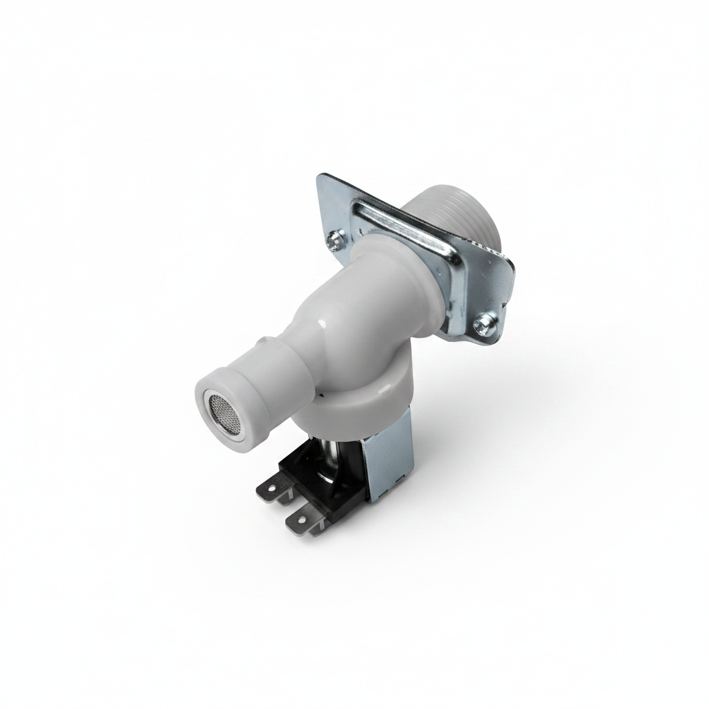 Royal Apex Washing Machine Dishwasher Single Port Solenoid Valve with 3 4 Inch Thread Inlet 220 240V, Serves To Pass Water Into The Powder Receptacle Of The Washing Machine (2WAY – TY-J805)