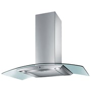 Baumatic BMECH9WGLSS-2 90CM Curved Glass Wall Mounted Hood

