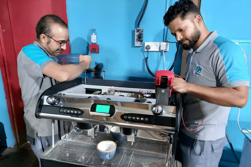 Coffee Machine Repair and Service Process