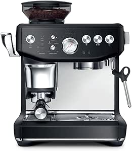 Sage SES500BSS4GUK1 Espresso Machine the Barista Express Impress Black Truffle