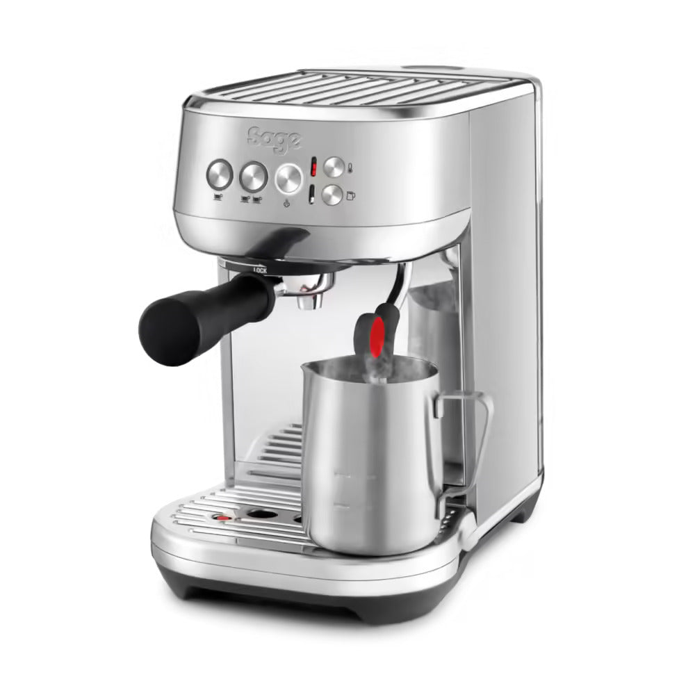 Sage The Bambino Plus Compact Coffee Machine with Automatic Milk Frother, Brushed Stainless Steel, 2 Year Warranty