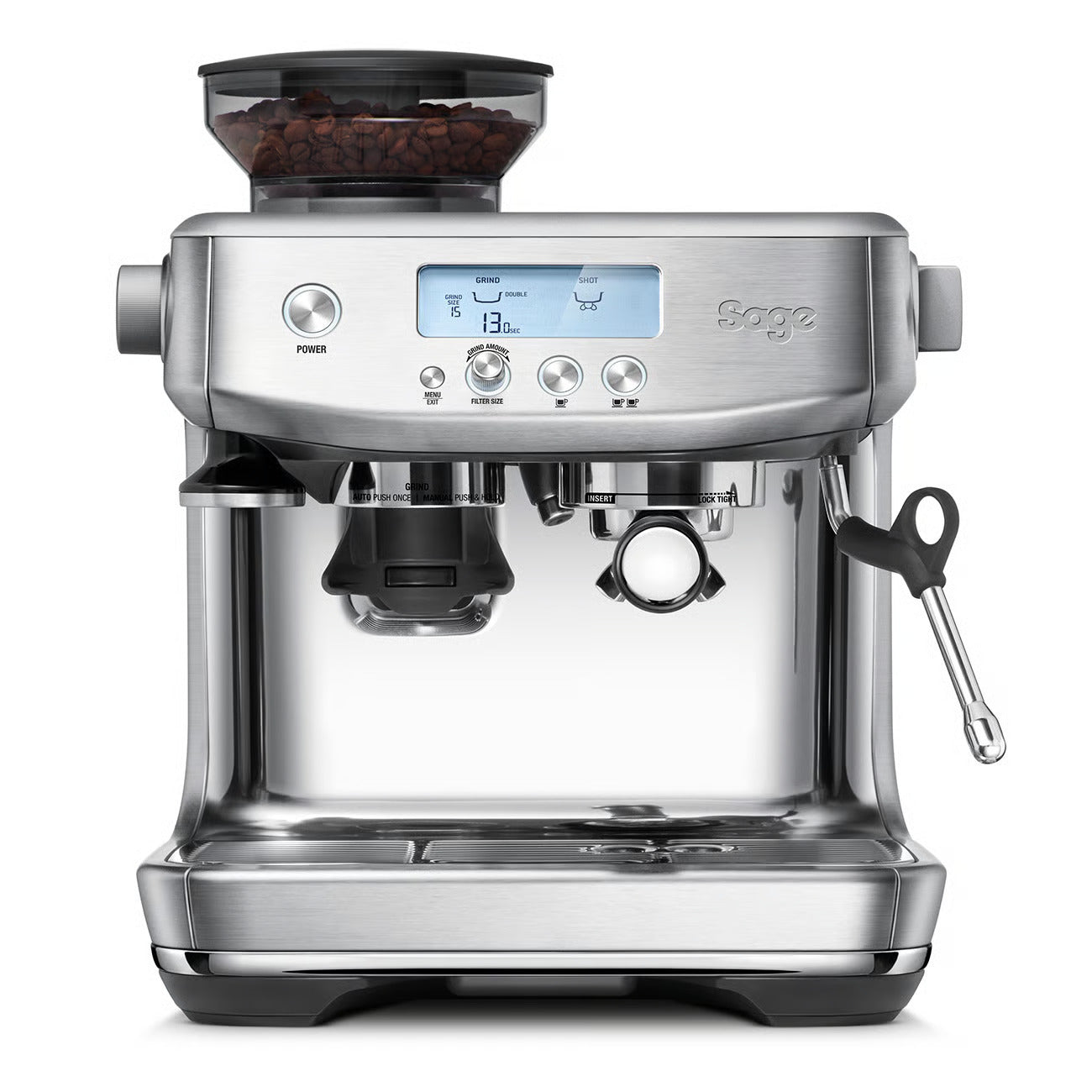 Sage SES878BSS4GEU1 Espresso Machine: The Barista Pro Stainless Steel