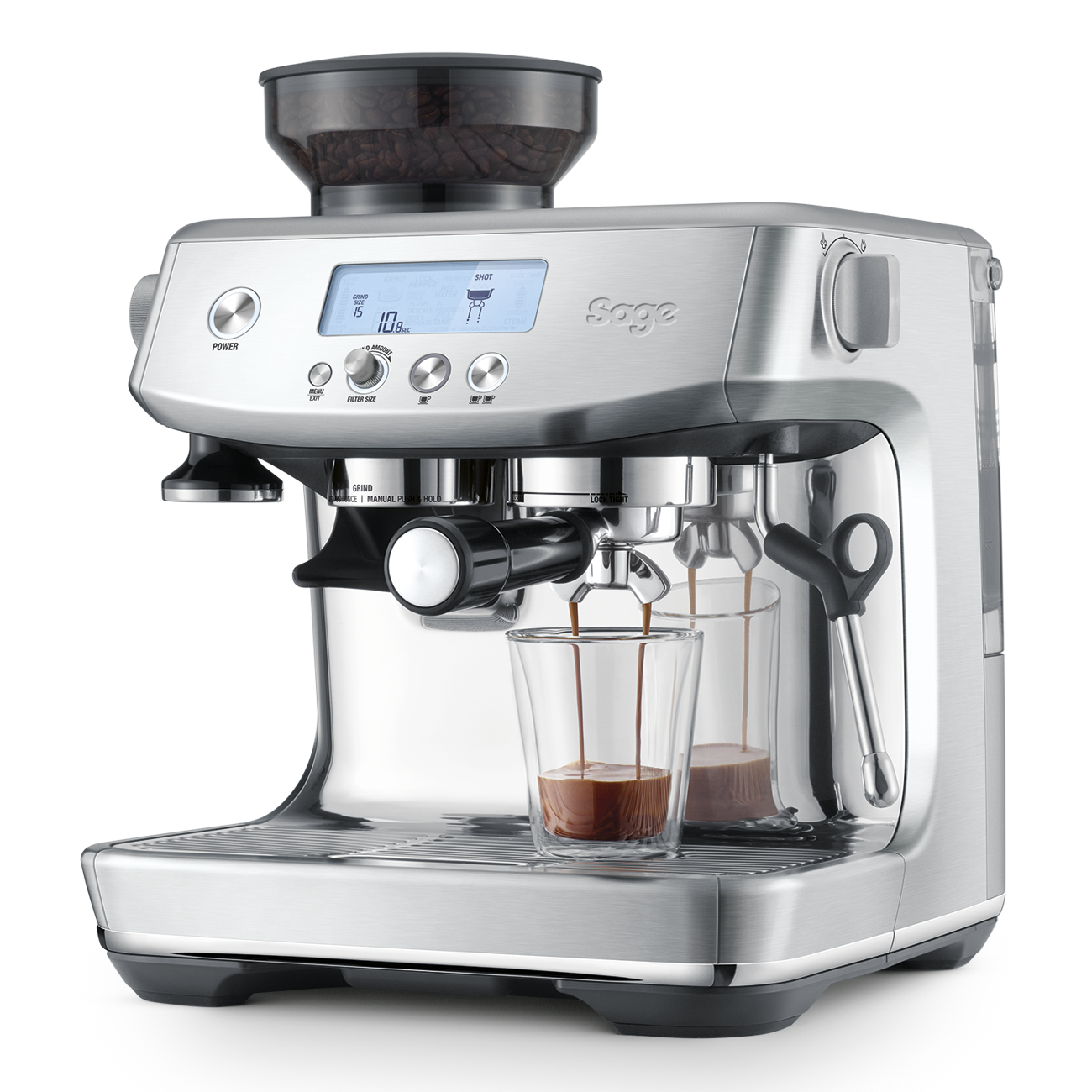 Sage Espresso-Machine - the Barista Pro SES500BSS4GUK1