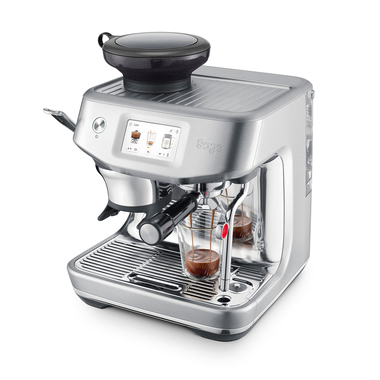 Sage  SES882BSS4GUK1  the Barista Touch Impress Cold Stainless Steel