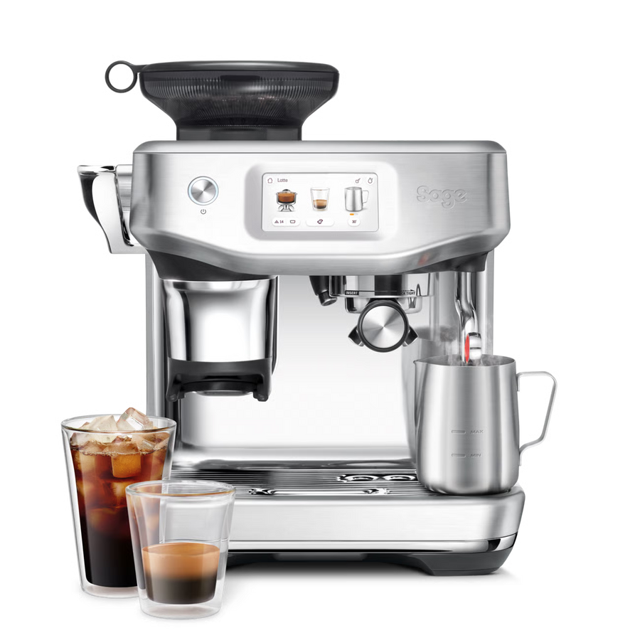 Sage  SES882BSS4GUK1  the Barista Touch Impress Cold Stainless Steel