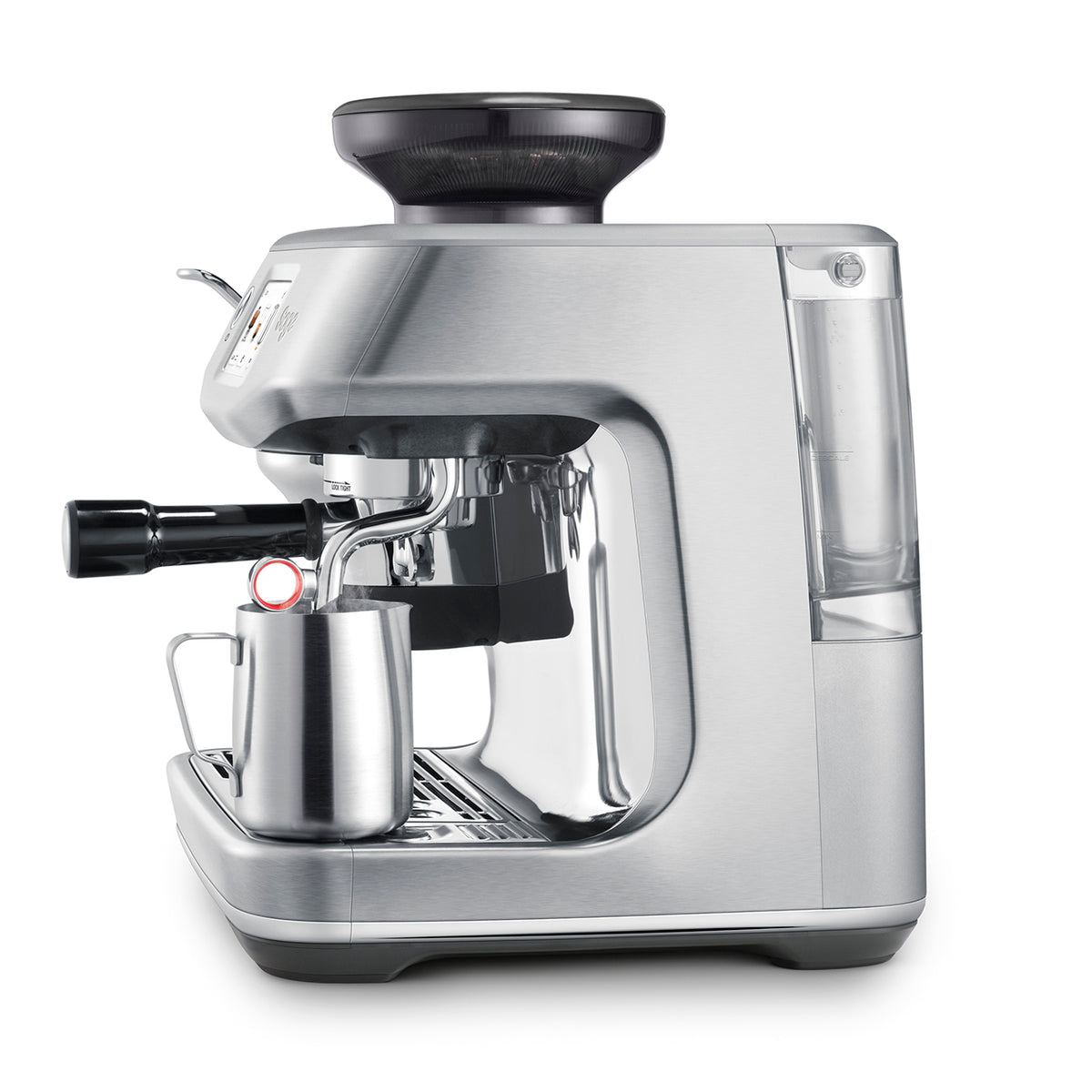Sage The Barista Touch Impress Bean-to-Cup Espresso Machine, ThermoJet Heating,Touchscreen, Brushed Stainless Steel, 2 Year Warranty