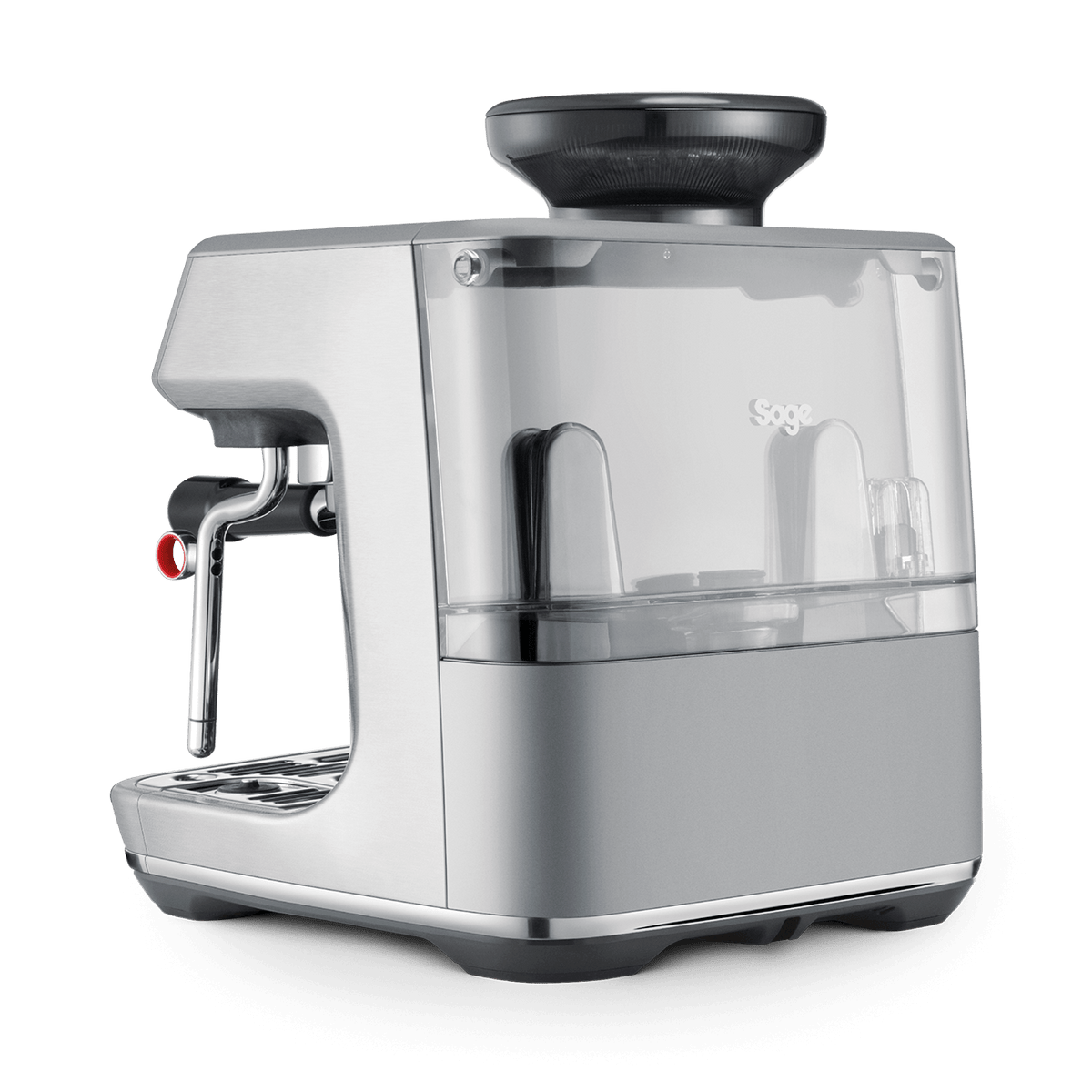Sage The Barista Touch Impress Bean-to-Cup Espresso Machine, ThermoJet Heating,Touchscreen, Brushed Stainless Steel, 2 Year Warranty