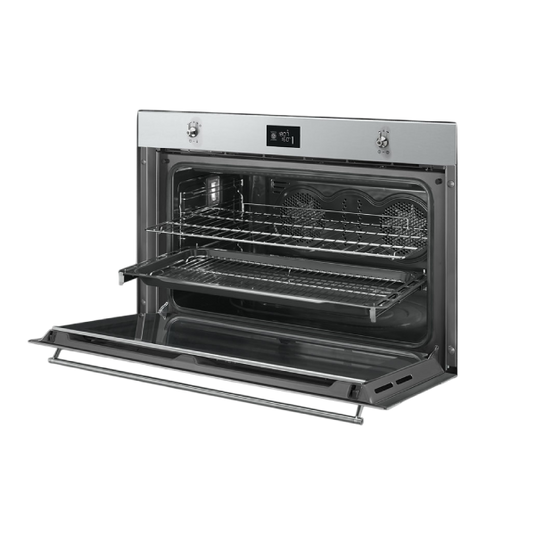 Smeg Built In Multifunction Electric Oven, 90 cm, SF9390X1