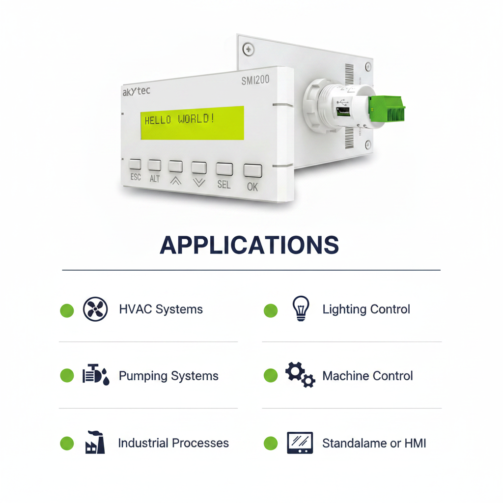 Akytec Compact Controller SMI200 Programmable