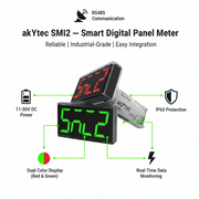 Akytec SMI2 / SMI2-G Digital Display RS485