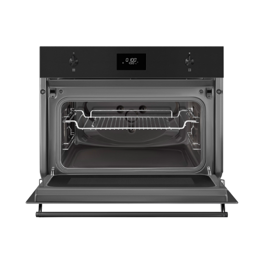 Smeg Built In Galileo Micro + Grill Electric Oven, 45 cm, SO4301M0N