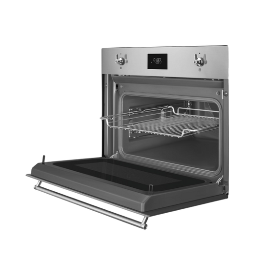 Smeg Classica Aesthetic Built In Microwave Oven with Grill, SO4301M0X