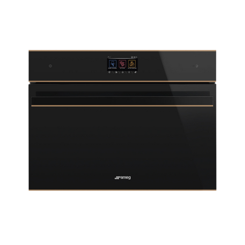 Smeg Dolce Stil Novo Aesthetic Built-In Combi Microwave Oven, SO4604M2PNR