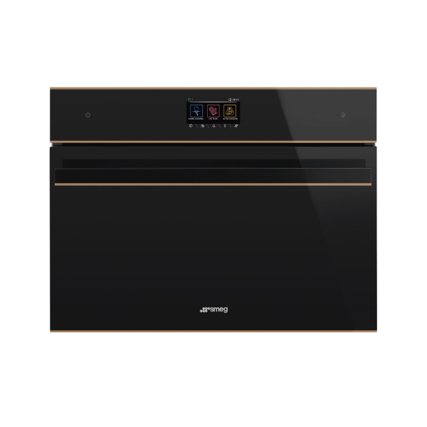Load image into Gallery viewer, Smeg Dolce Stil Novo Aesthetic Built-In Combi Microwave Oven, SO4604M2PNR
