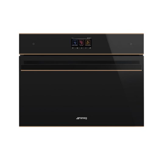 Smeg Dolce Stil Novo Aesthetic Built-In Combi Microwave Oven, SO4604M2PNR