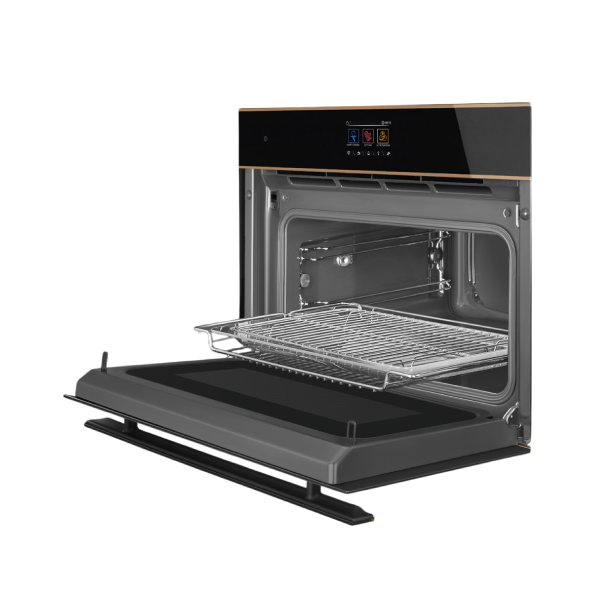 Load image into Gallery viewer, Smeg Dolce Stil Novo Aesthetic Built-In Combi Microwave Oven, SO4604M2PNR
