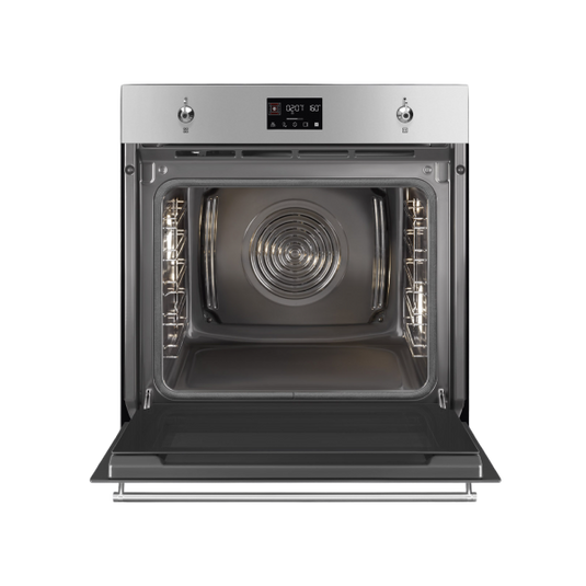 Smeg Traditional Pyro Galileo Built In Electric Oven, 60 cm, SOP6302TX