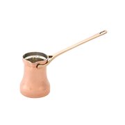 SOY Copper Cezve Turkish Coffee Pot Silver Lining – Right Handed C3