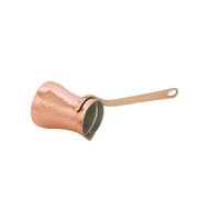SOY Copper Cezve Turkish Coffee Pot Silver Lining – Right Handed C3