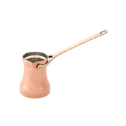 SOY Copper Cezve Turkish Coffee Pot Silver Lining – Right Handed C1