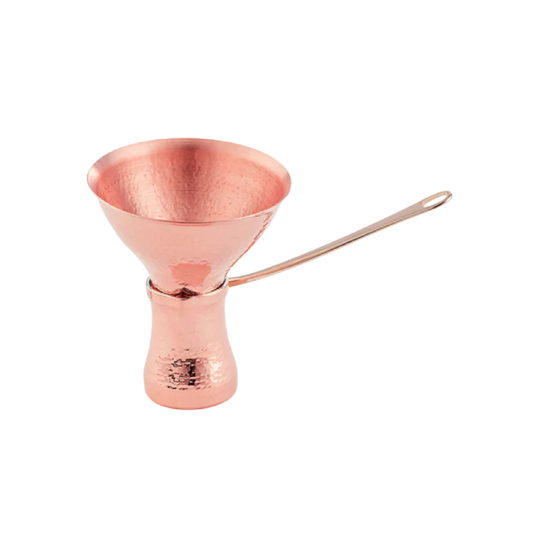 SOY Copper Cezve Turkish Coffee Pot Tin Lining – Right Handed C3