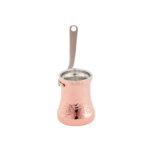 SOY Copper Cezve Turkish Coffee Pot Tin Lining – Right Handed C3