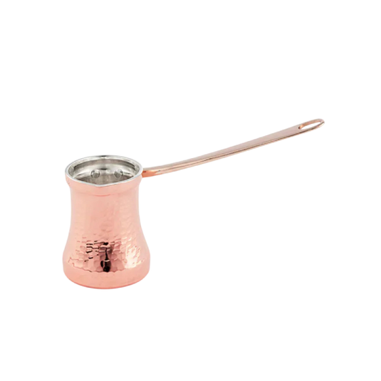 SOY Copper Cezve Turkish Coffee Pot Tin Lining – Right Handed C3