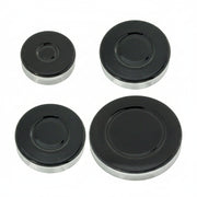 SPARES2GO (Non Universal) Gas Cooker Burner Crown and Flame Cap Kit for Ariston Hob Oven Cookers