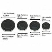 SPARES2GO (Non Universal) Gas Cooker Burner Crown and Flame Cap Kit for Ariston Hob Oven Cookers