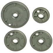 SPARES2GO (Non Universal) Gas Cooker Burner Crown and Flame Cap Kit for Ariston Hob Oven Cookers
