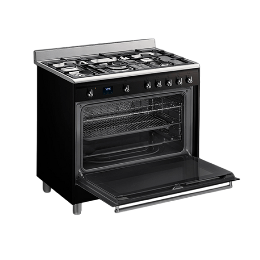 Smeg Concert Combination Cooker, 90 cm, SSA91MABL2