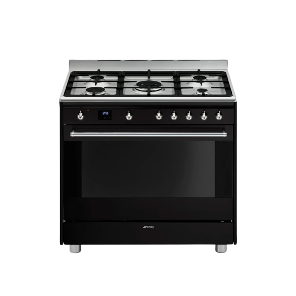 Load image into Gallery viewer, Smeg Concert Combination Cooker, 90 cm, SSA91MABL2
