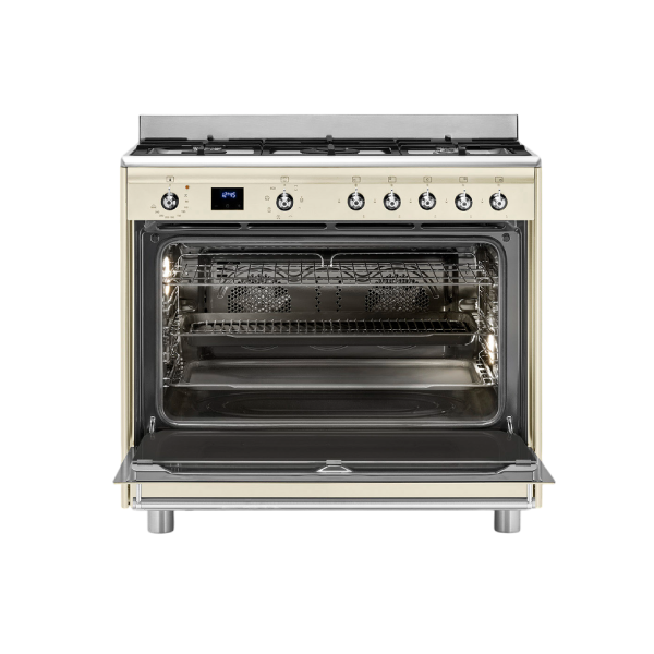 Load image into Gallery viewer, Smeg Concert Combination Cooker, 90 cm, SSA91MAP2
