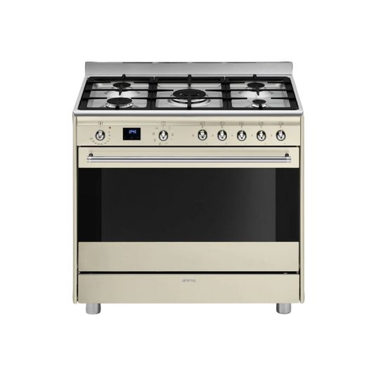 Smeg Concert Combination Cooker, 90 cm, SSA91MAP2