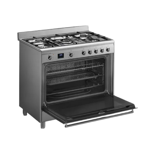 Smeg Concert Combination Cooker, 90 cm, SSA91MAX2