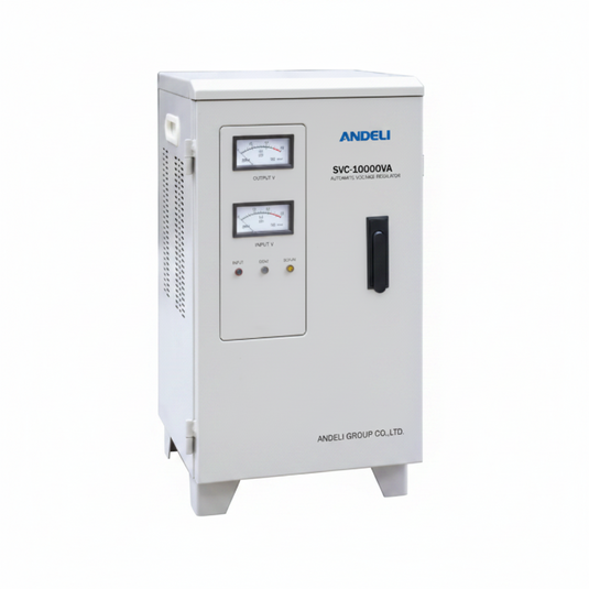 Andeli Voltage Stabilizer SVC 10000 VA 10 KW Single (1) Phase 110V Stand