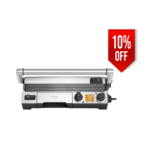 Sage BGR840BSS the Smart Grill™ Pro Brushed Stainless Steel