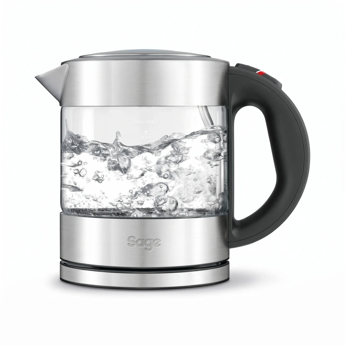 Sage BKE395UK Kettle: The Compact Kettle Pure Brushed Stainless Steel
