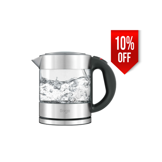 Sage BKE395UK Kettle: The Compact Kettle Pure Brushed Stainless Steel