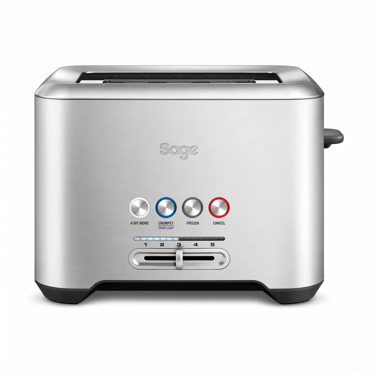 Sage BTA720UK the Bit More: 2 Slice Brushed Stainless Steel