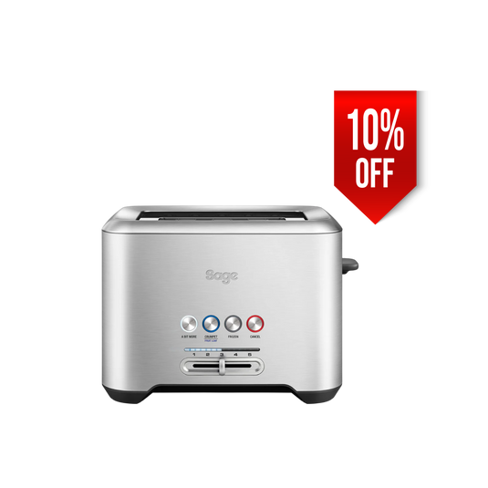 Sage BTA720UK the Bit More: 2 Slice Brushed Stainless Steel