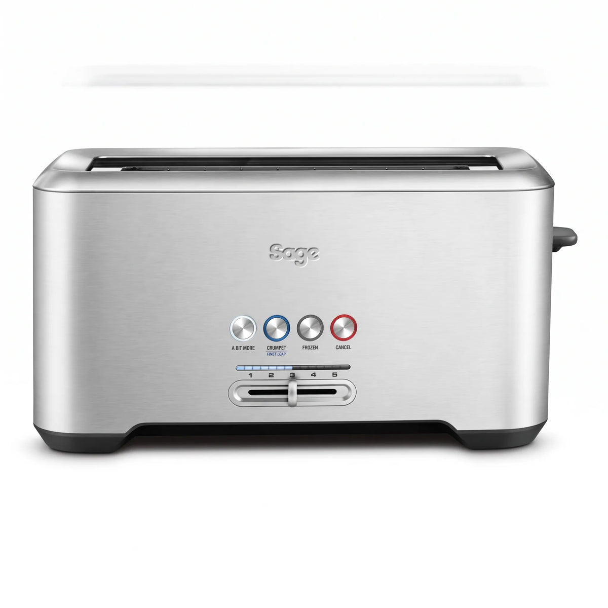 Sage BTA730UK Toaster: The Bit More 4 Slice Brushed Stainless Steel