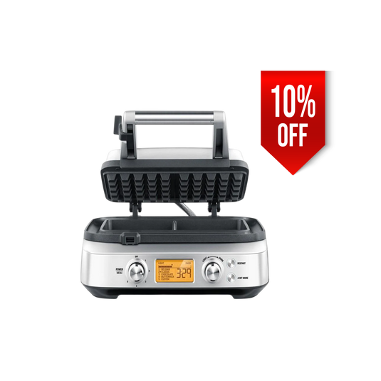 Sage BWM620UK Waffle Maker: The Smart Waffle Brushed Stainless Steel