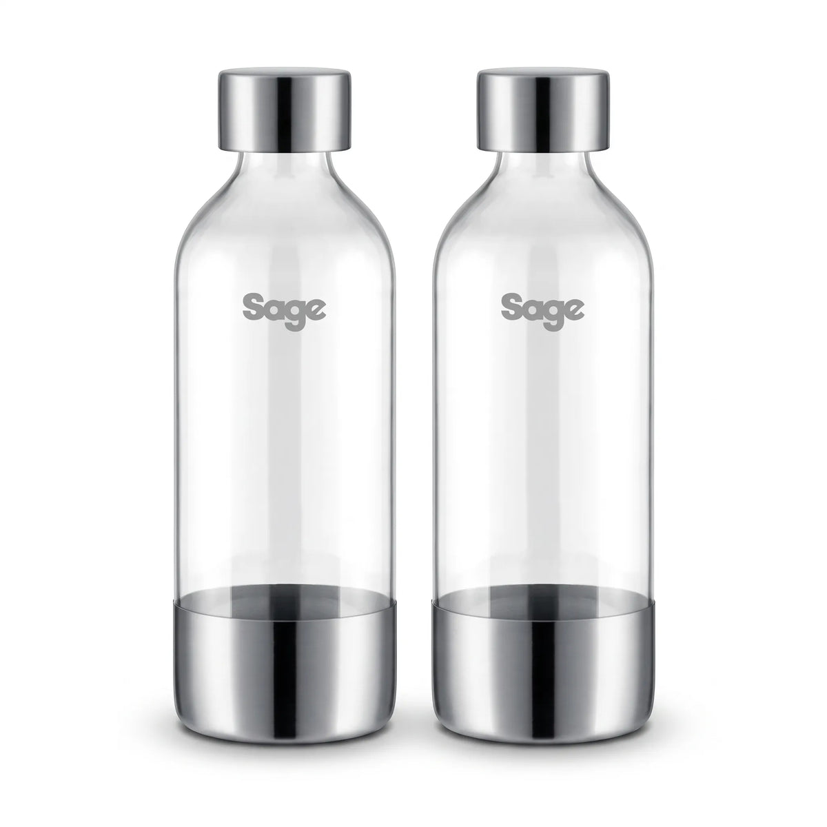 Sage SCA001BSS0ZEU1 The InFizz Bottles 1L Brushed Stainless Steel