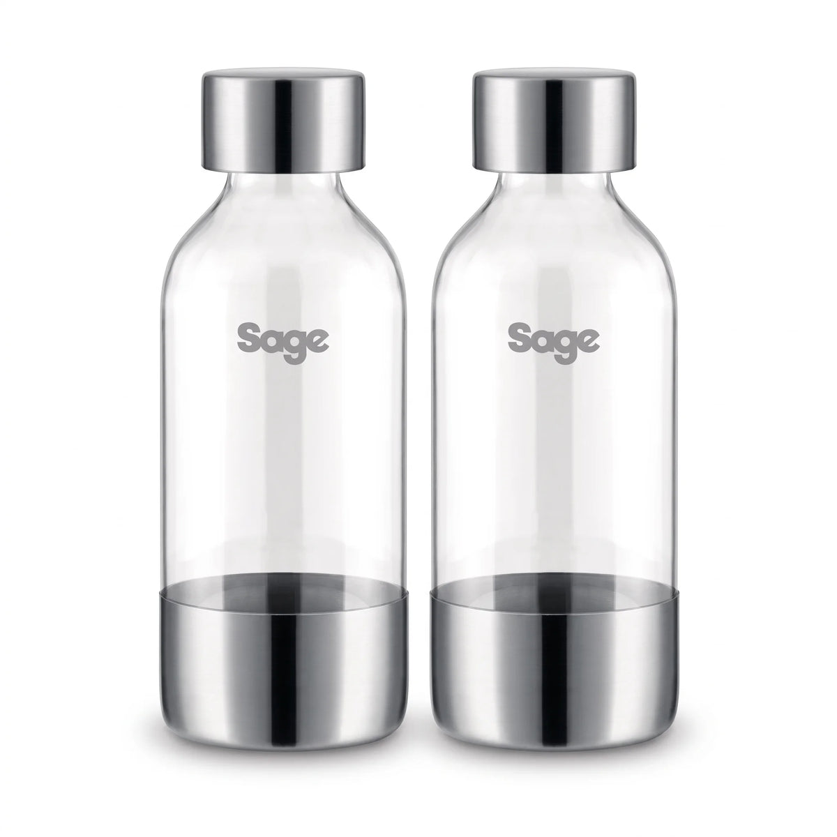 Sage SCA002BSS0ZEU1 The InFizz Bottles 0.6L Brushed Stainless Steel