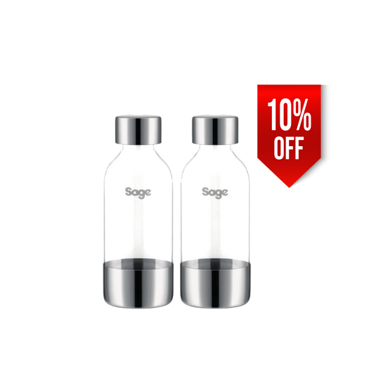 Sage SCA002BSS0ZEU1 The InFizz Bottles 0.6L Brushed Stainless Steel