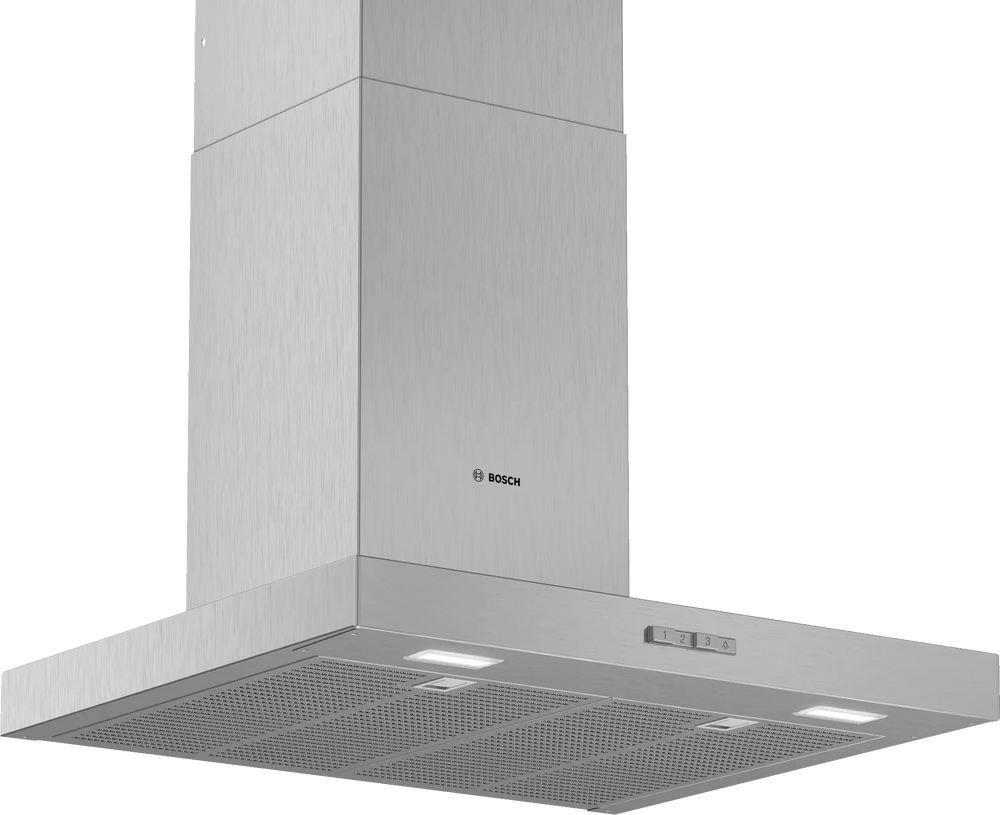 Bosch Series 2 wall-mounted cooker hood DWB64BC51B 60 cm Stainless steel