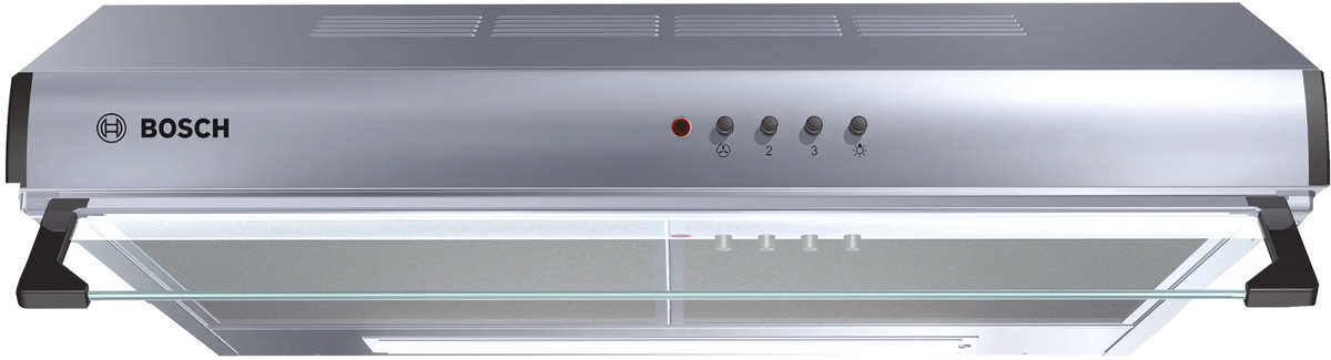 Bosch Series 4 built-under cooker hood DHU665CGB 60 cm Stainless steel