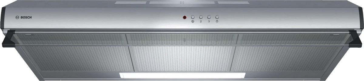 Bosch Series 4 built-under cooker hood DHU965CGB 90 cm Stainless steel